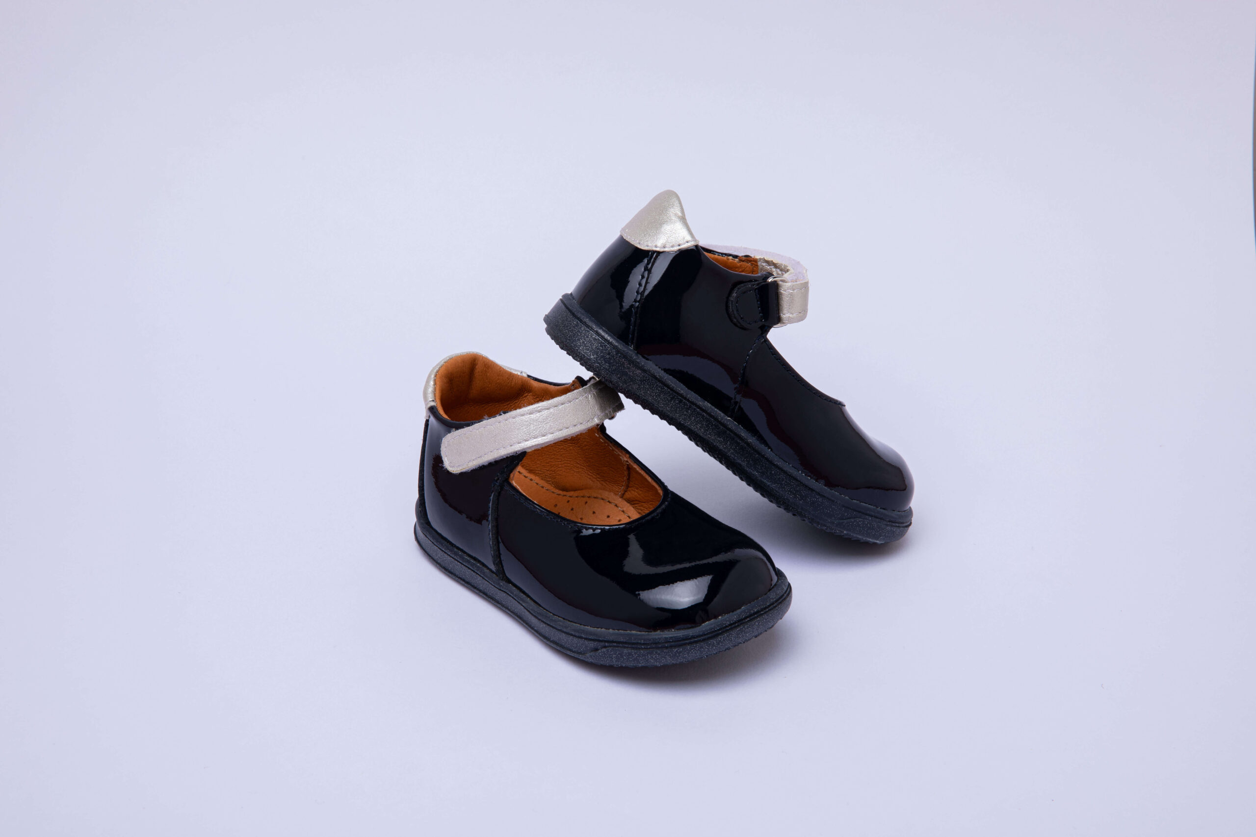 Ballerines Vernies Pour Fille OBiQuzz - Cuir, Semelle Antidérapante - Chaussures De Princesse Avec Boucle