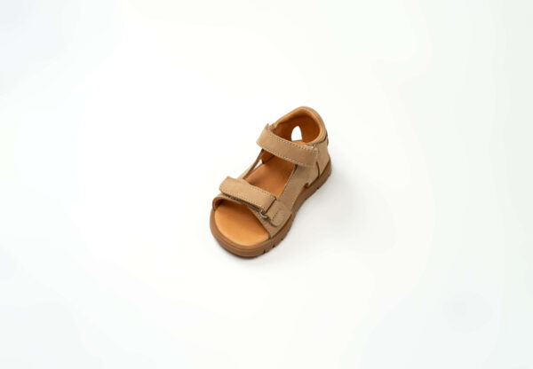 Sandale à scratch en cuir Bébé – Image 2