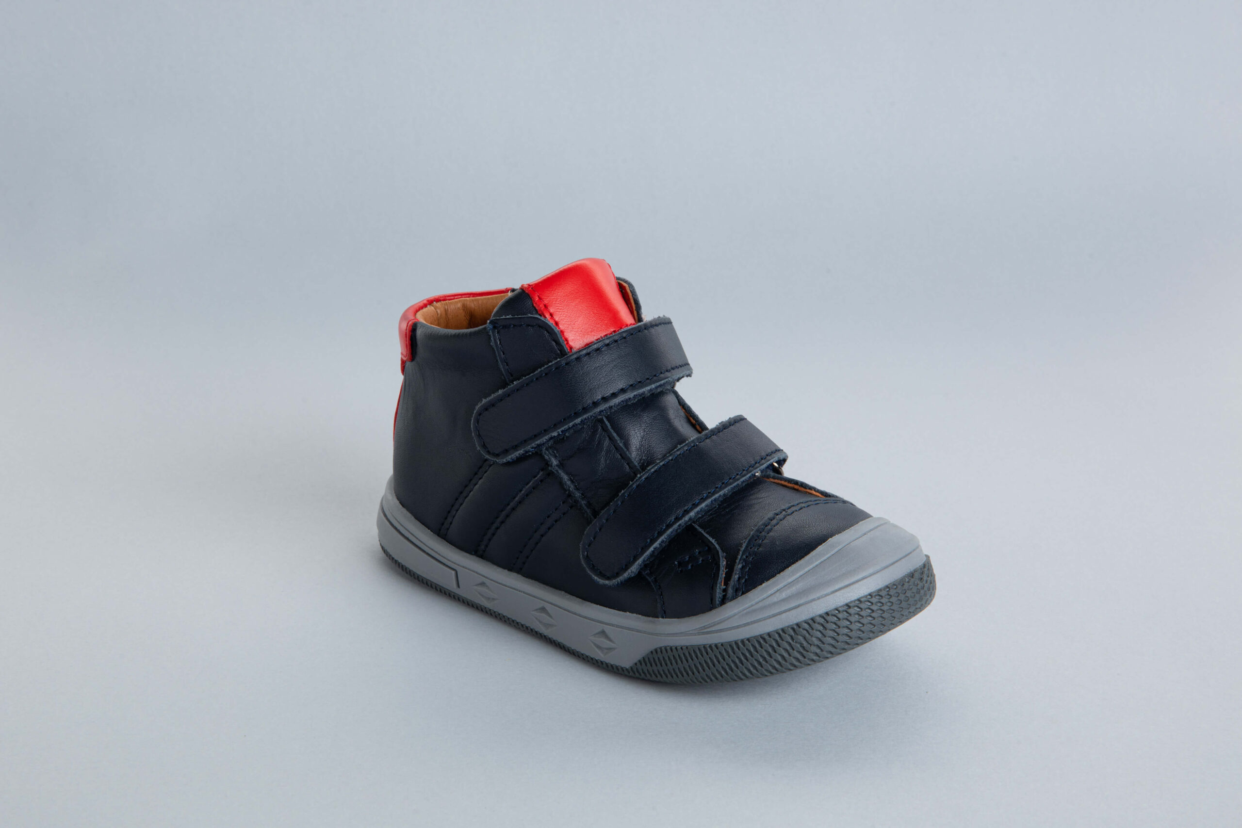 Baskets montantes bébé en cuir – Image 2